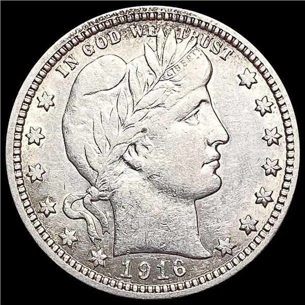 1916 Barber Quarter CLOSELY UNCIRCULATED