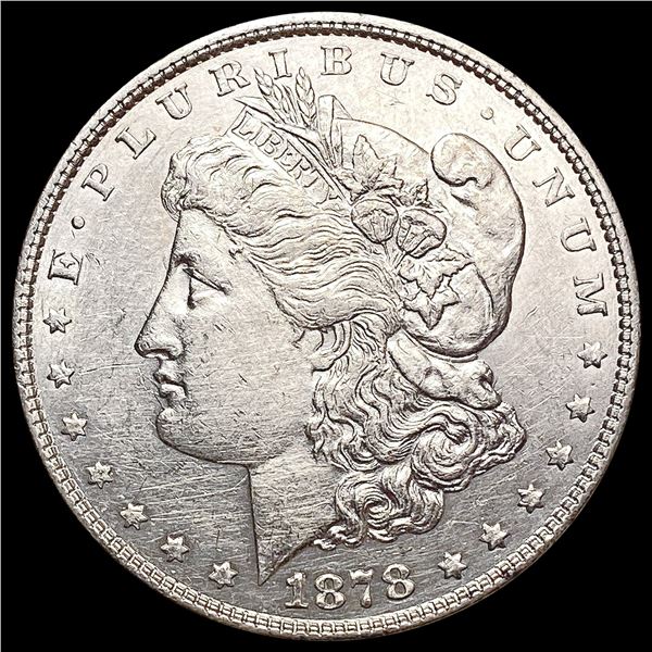 1878 Morgan Silver Dollar CLOSELY UNCIRCULATED