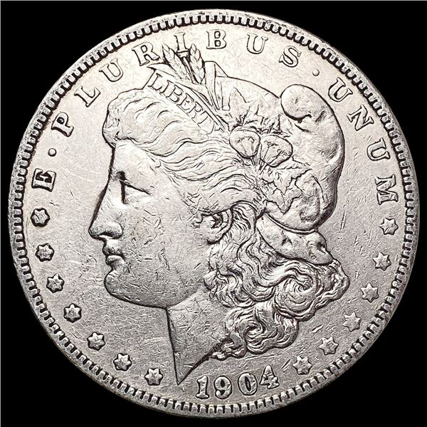 1904 Morgan Silver Dollar LIGHTLY CIRCULATED