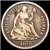 Image 1 : 1872 Seated Liberty Half Dime NICELY CIRCULATED
