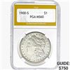 Image 1 : 1900-S Morgan Silver Dollar PGA MS60