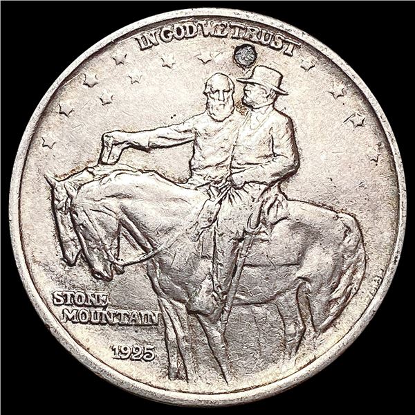 1925 Stone Mountain Half Dollar LIGHTLY CIRCULATED