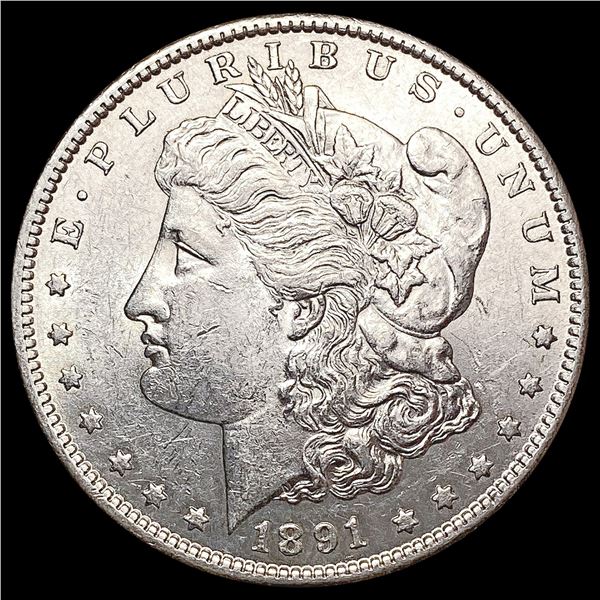 1891-S Morgan Silver Dollar UNCIRCULATED