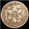 Image 1 : 1852 Silver Three Cent NICELY CIRCULATED