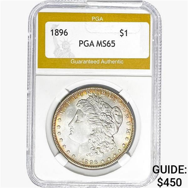 1896 Morgan Silver Dollar PGA MS65