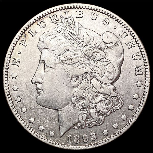 1893-O Morgan Silver Dollar CLOSELY UNCIRCULATED