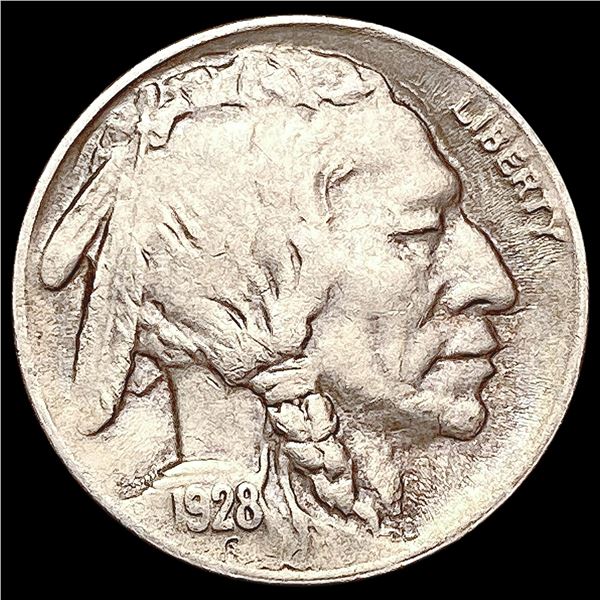 1928-S Buffalo Nickel CHOICE AU
