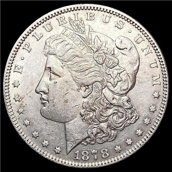 1878 Morgan Silver Dollar CLOSELY UNCIRCULATED