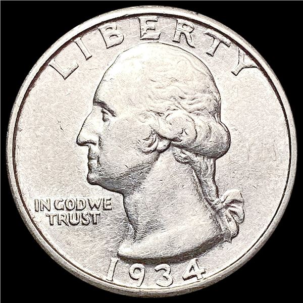 1934-D Washington Silver Quarter UNCIRCULATED