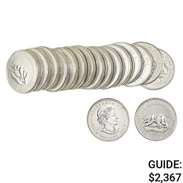 [17] 2013 1.5oz Silver Canada $8 Set