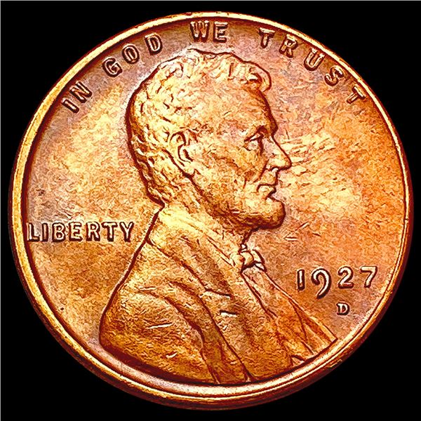 1927-D Wheat Cent CLOSELY UNCIRCULATED