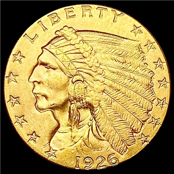 1926 $2.50 Gold Quarter Eagle UNCIRCULATED