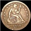 Image 1 : 1858 Seated Liberty Quarter NICELY CIRCULATED