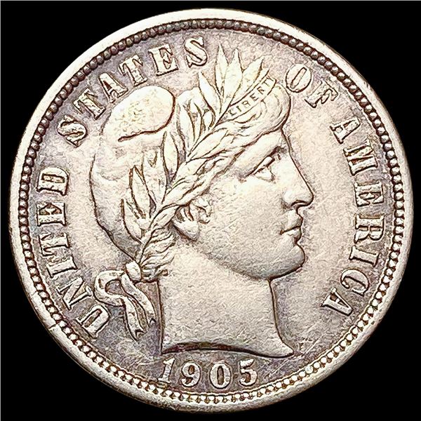1905-O Barber Dime CLOSELY UNCIRCULATED