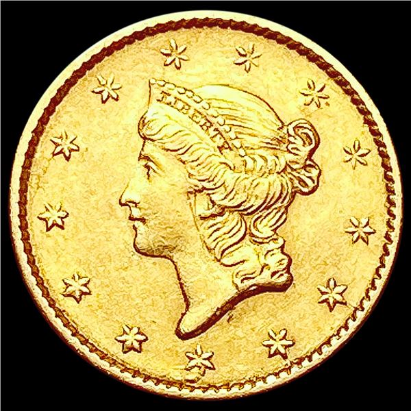 1852 Rare Gold Dollar UNCIRCULATED