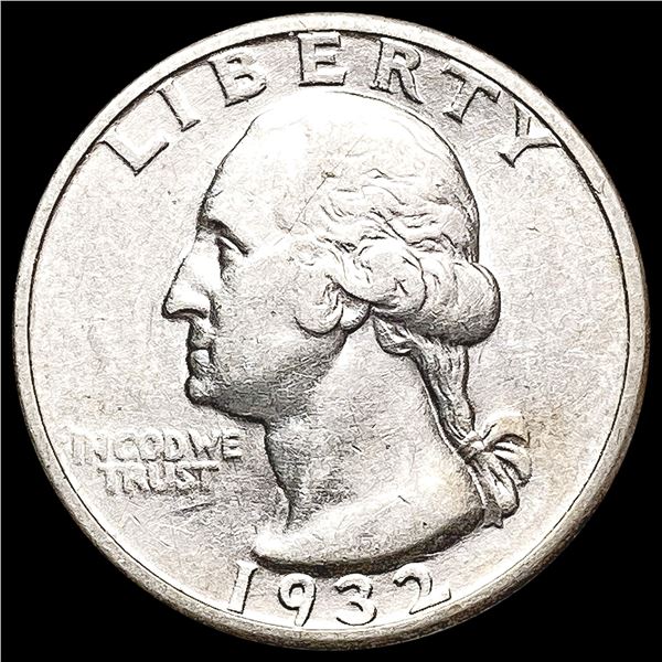 1932-S Washington Silver Quarter CLOSELY UNCIRCULA