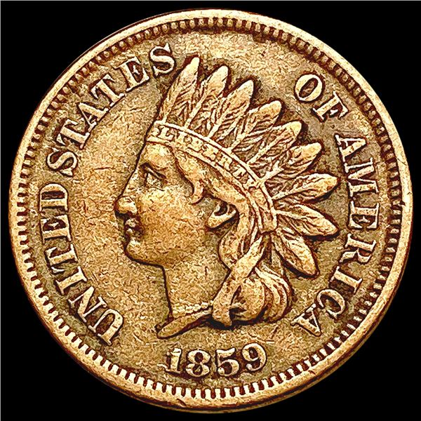 1859 Indian Head Cent CLOSELY UNCIRCULATED