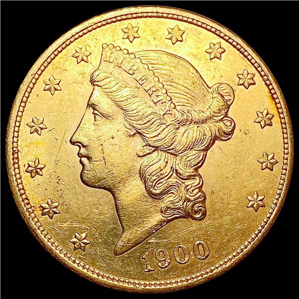 1900 $20 Gold Double Eagle UNCIRCULATED