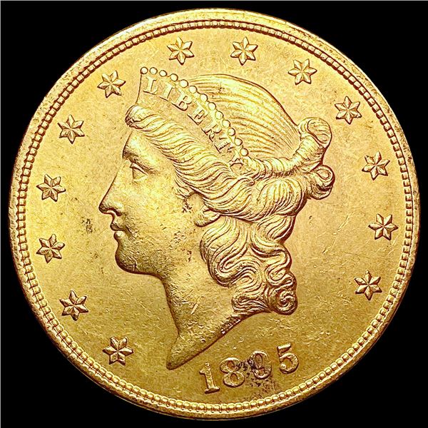 1895 $20 Gold Double Eagle CHOICE AU