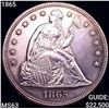 Image 1 : 1865 Seated Liberty Dollar CHOICE BU