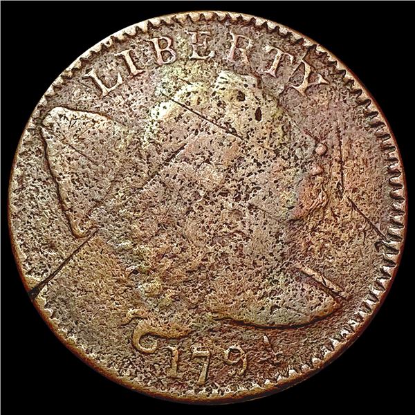 1794 Liberty Cap Large Cent NICELY CIRCULATED