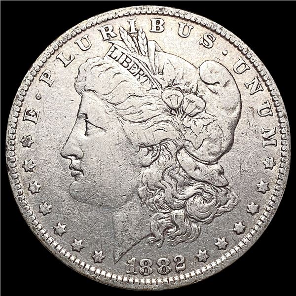 1882-O/S Morgan Silver Dollar LIGHTLY CIRCULATED