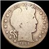 Image 1 : 1896 Barber Half Dollar NICELY CIRCULATED