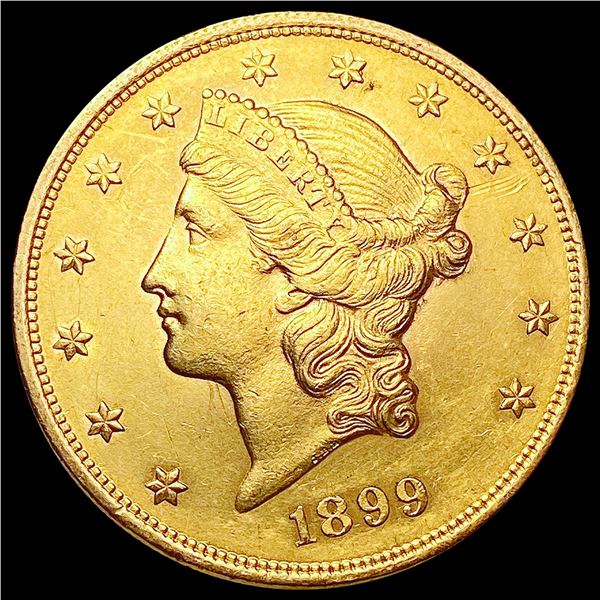 1899 $20 Gold Double Eagle UNCIRCULATED