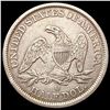Image 2 : 1843-O Seated Liberty Half Dollar CLOSELY UNCIRCUL