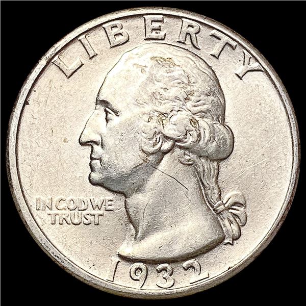 1932-D Washington Silver Quarter CHOICE AU