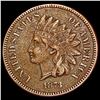 Image 1 : 1873 Op. 3 Indian Head Cent NEARLY UNCIRCULATED