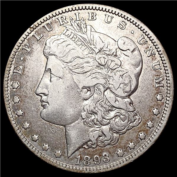 1893-O Morgan Silver Dollar NEARLY UNCIRCULATED
