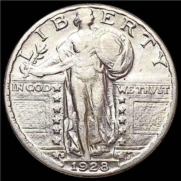 1928-S Standing Liberty Quarter NEARLY UNCIRCULATE
