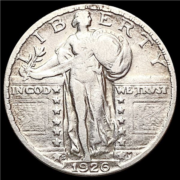 1926-S Standing Liberty Quarter NEARLY UNCIRCULATE