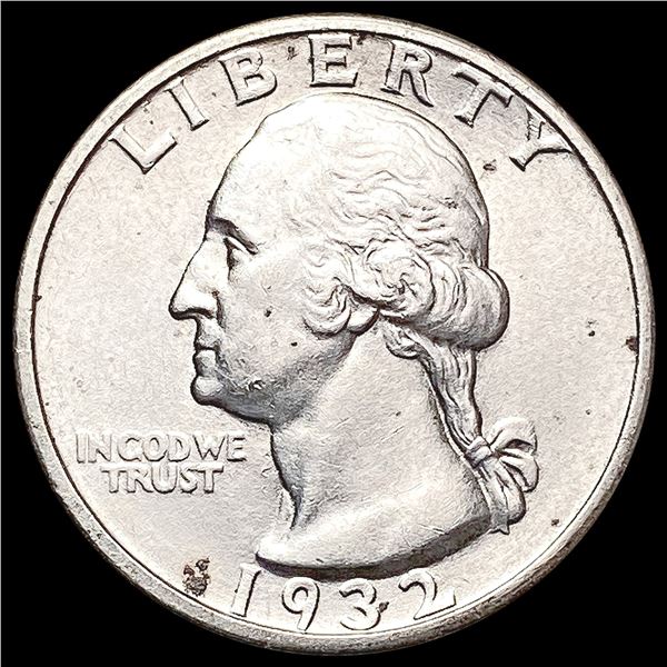 1932-S Washington Silver Quarter UNCIRCULATED