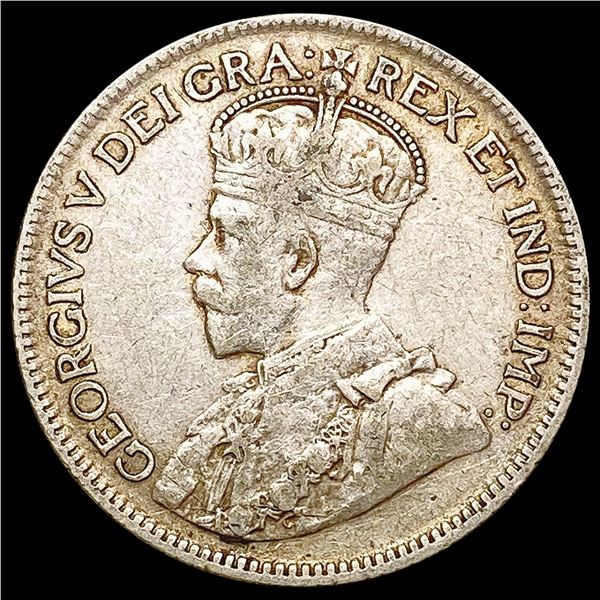 1936 Bar Canada Quarter LIGHTLY CIRCULATED