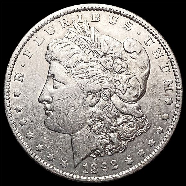 1892 Morgan Silver Dollar CLOSELY UNCIRCULATED