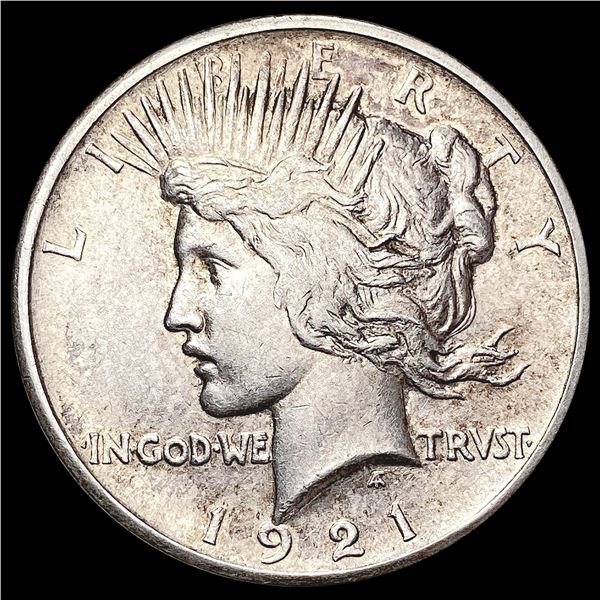 1921 Silver Peace Dollar CLOSELY UNCIRCULATED