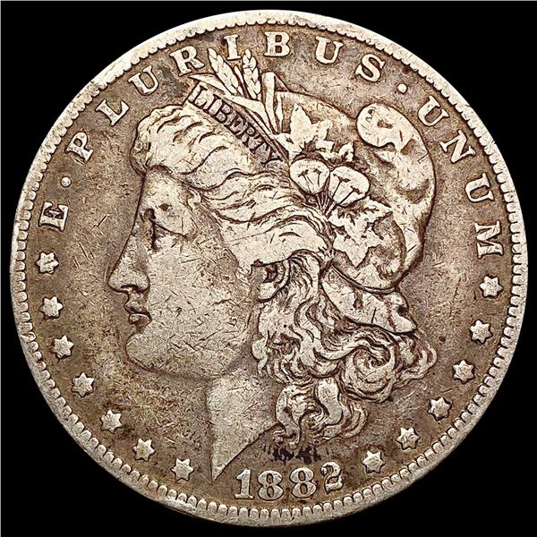 1882-O/S Morgan Silver Dollar LIGHTLY CIRCULATED