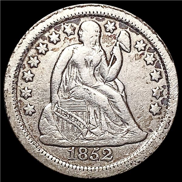 1852-O Seated Liberty Dime NEARLY UNCIRCULATED