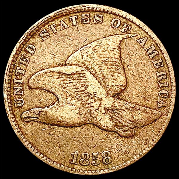 1858 Flying Eagle Cent LIGHTLY CIRCULATED