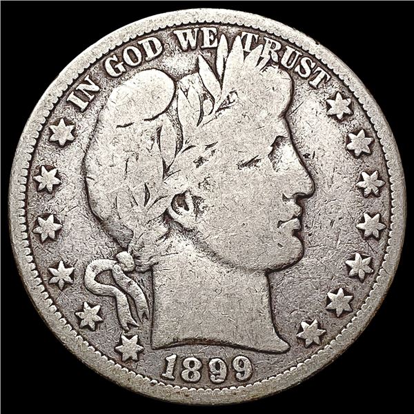 1899-O Barber Half Dollar NICELY CIRCULATED
