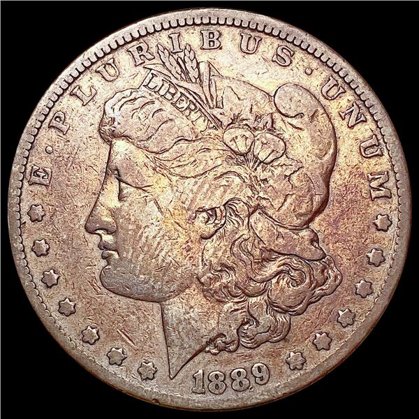1889-CC Morgan Silver Dollar NICELY CIRCULATED