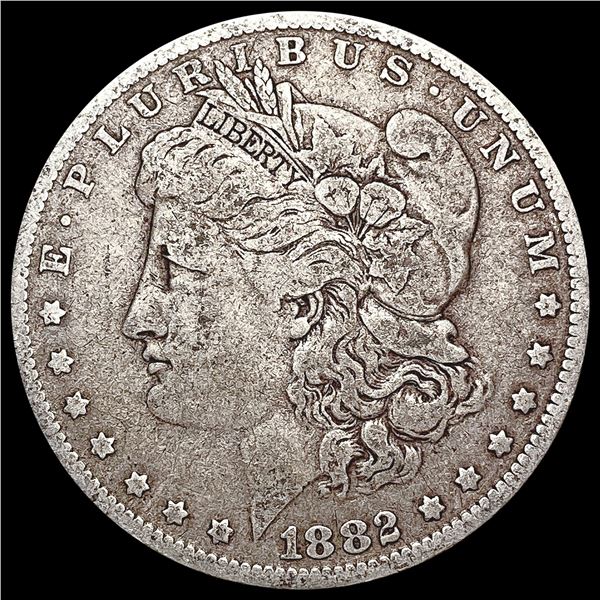 1882-O/S Morgan Silver Dollar LIGHTLY CIRCULATED