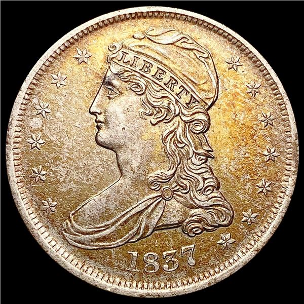 1837 Capped Bust Half Dollar CLOSELY UNCIRCULATED