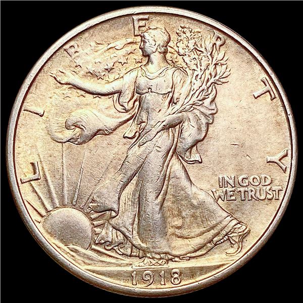 1918 Walking Liberty Half Dollar UNCIRCULATED
