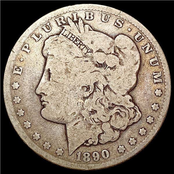 1890-CC Morgan Silver Dollar NICELY CIRCULATED