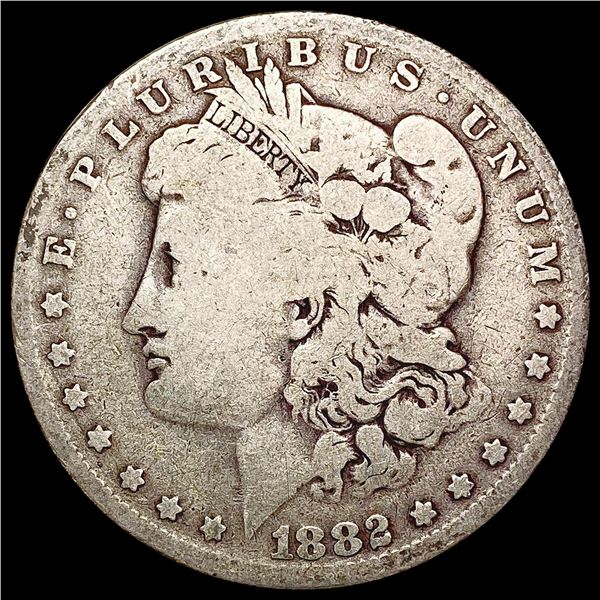 1882-O/S Morgan Silver Dollar LIGHTLY CIRCULATED