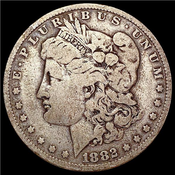 1882-O/S Morgan Silver Dollar LIGHTLY CIRCULATED