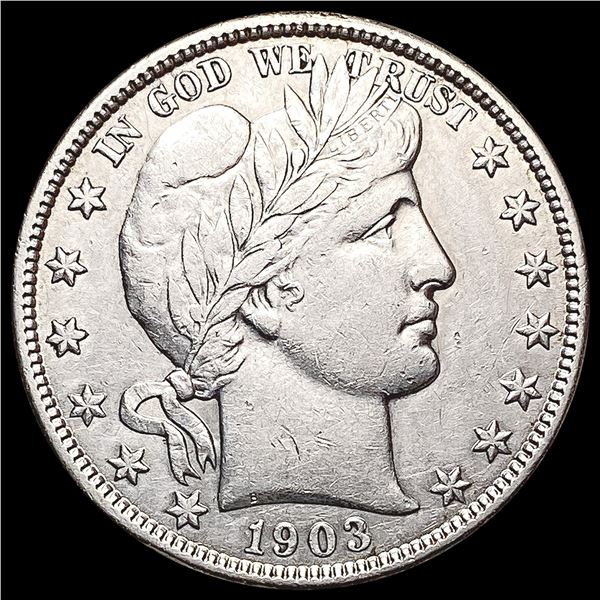 1903-O Barber Half Dollar CHOICE AU